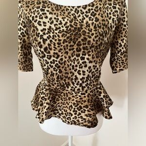 Cheetah blouse